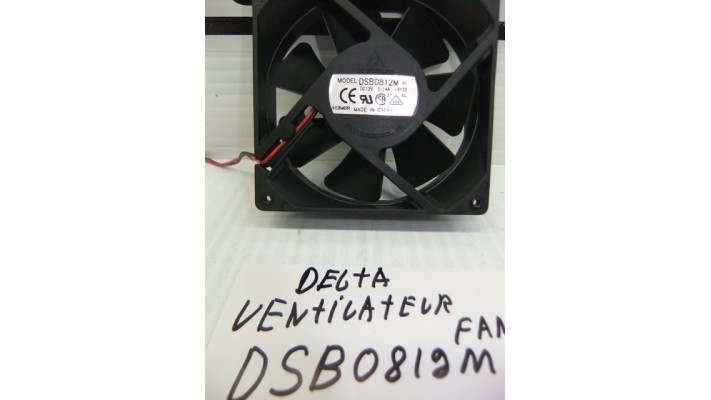 Delta DSB0812M fan